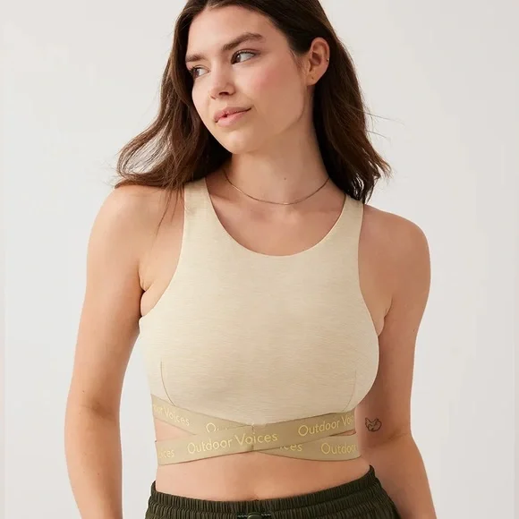 Outdoor Voices Criss Cross Crop Top - Picture 5 of 7